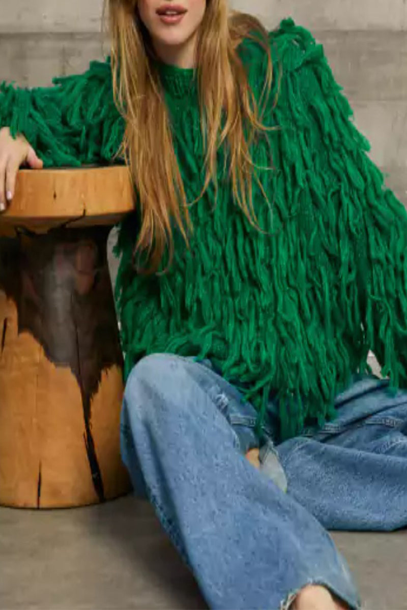 Pull vintage classique