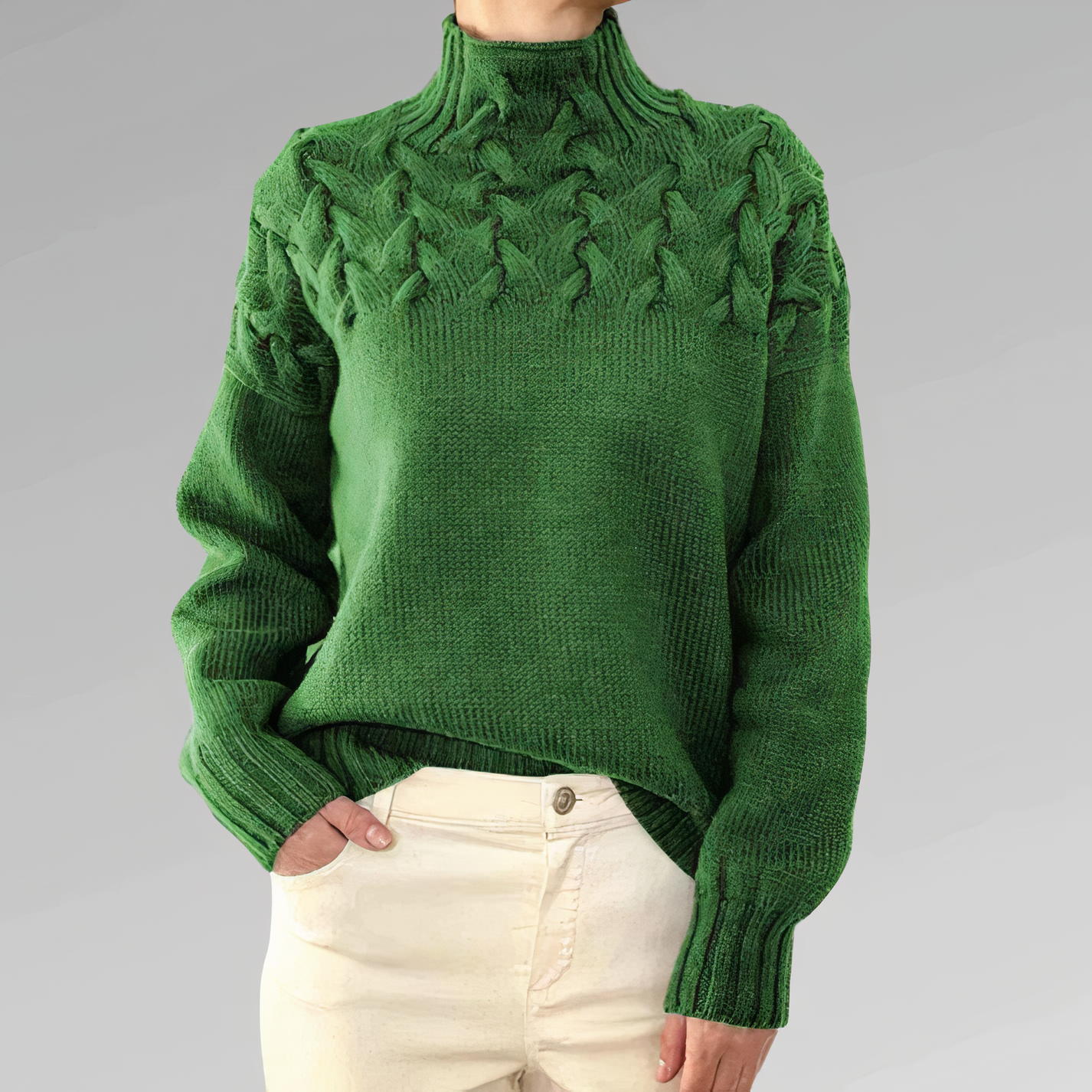 Pull au design classique