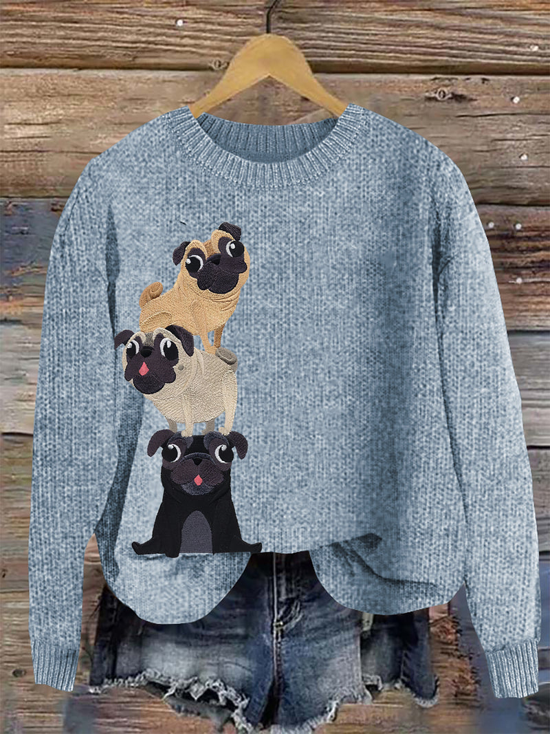 Pull vintage classique