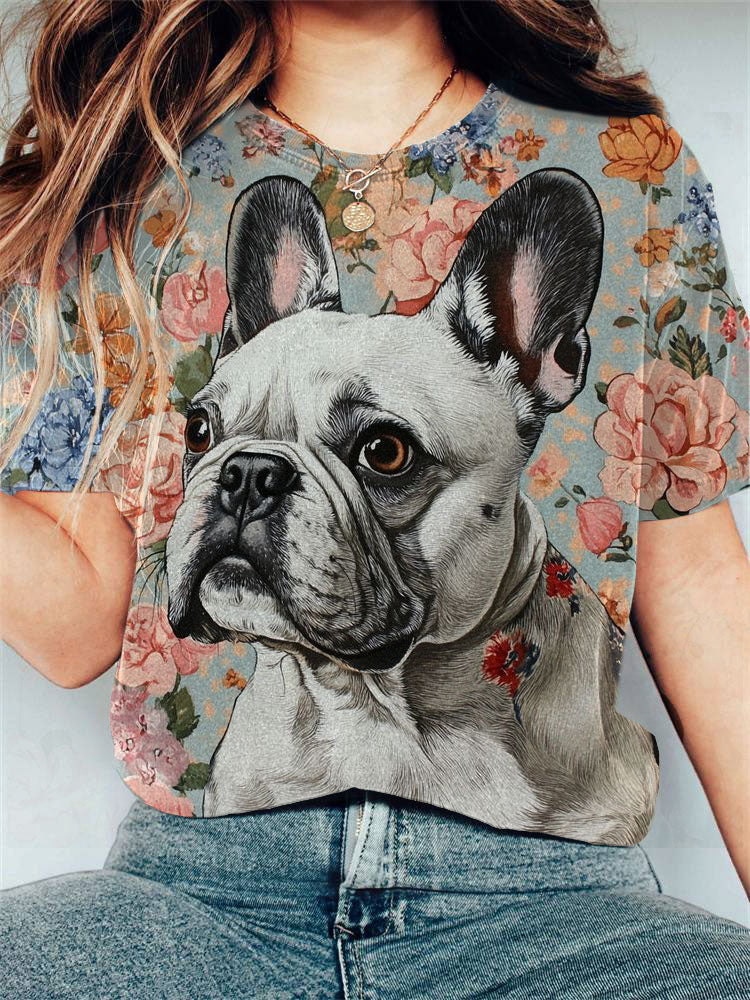 T-Shirt au design réfléchi