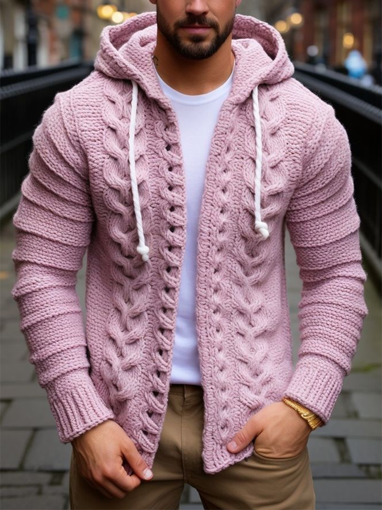 Cardigan magnifiquement confectionné