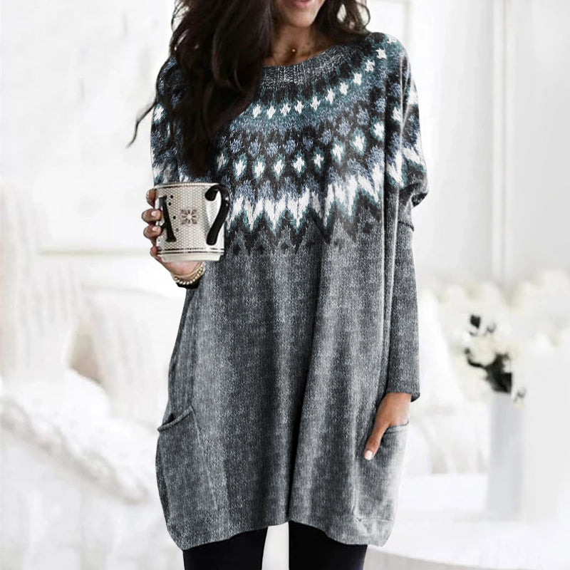 Pull au style vintage intemporel