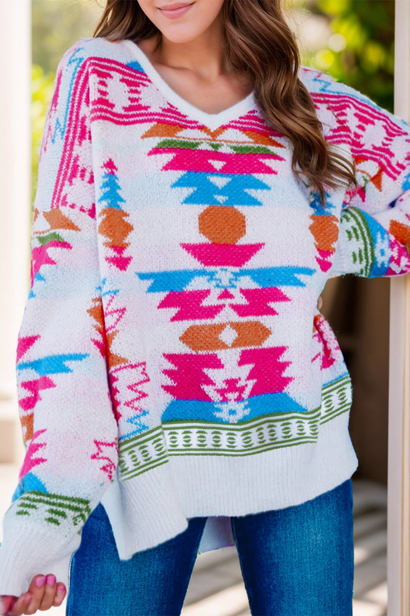 Pull au design réfléchi