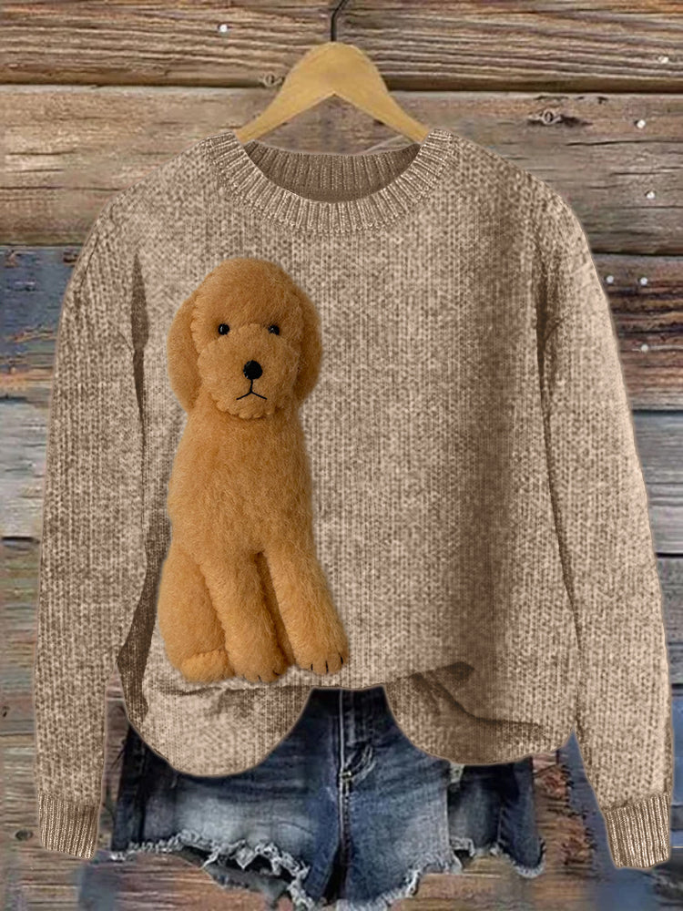 Pull au design réfléchi