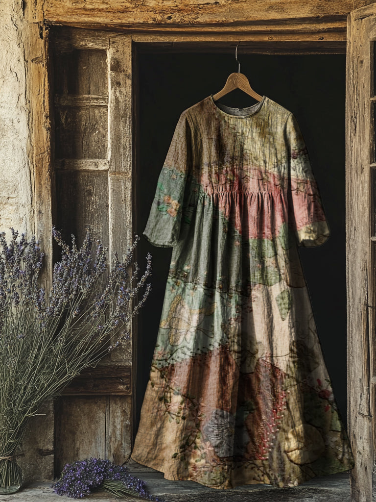 Robe au style vintage intemporel