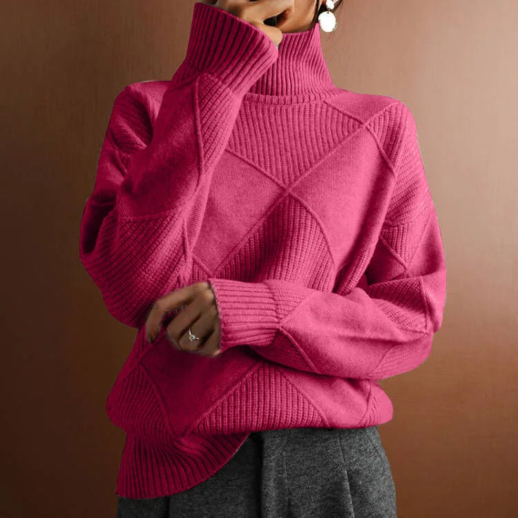 Pull au design réfléchi