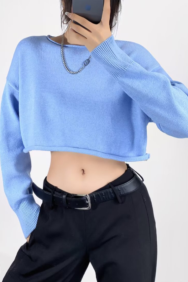 Pull au design classique
