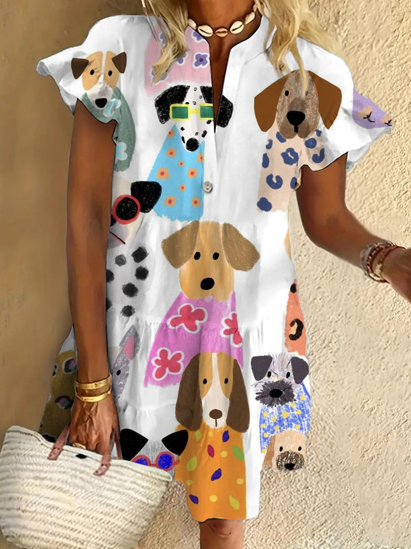 Robe au design classique