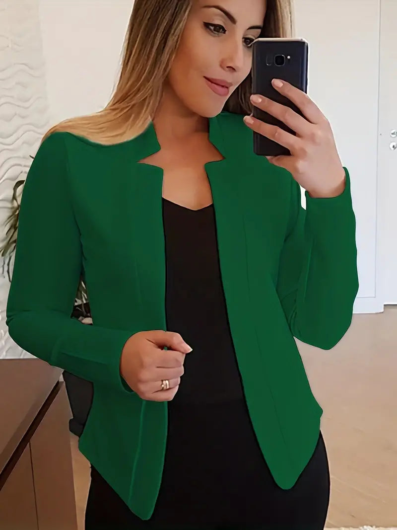 EP | élégant blazer à manches longues pour le printemps