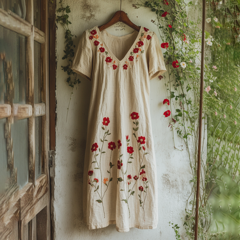 Robe au design classique