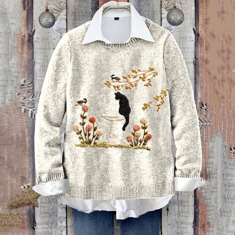 Pull au style vintage intemporel