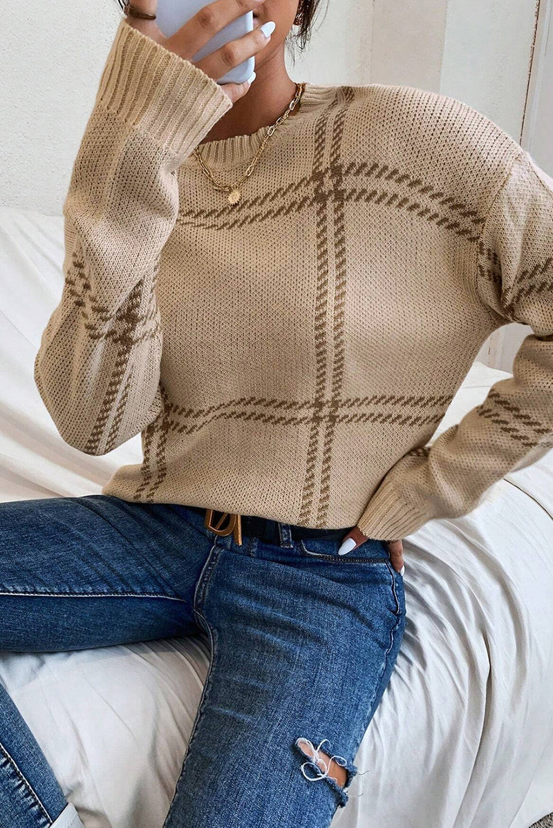 Pull au style vintage intemporel