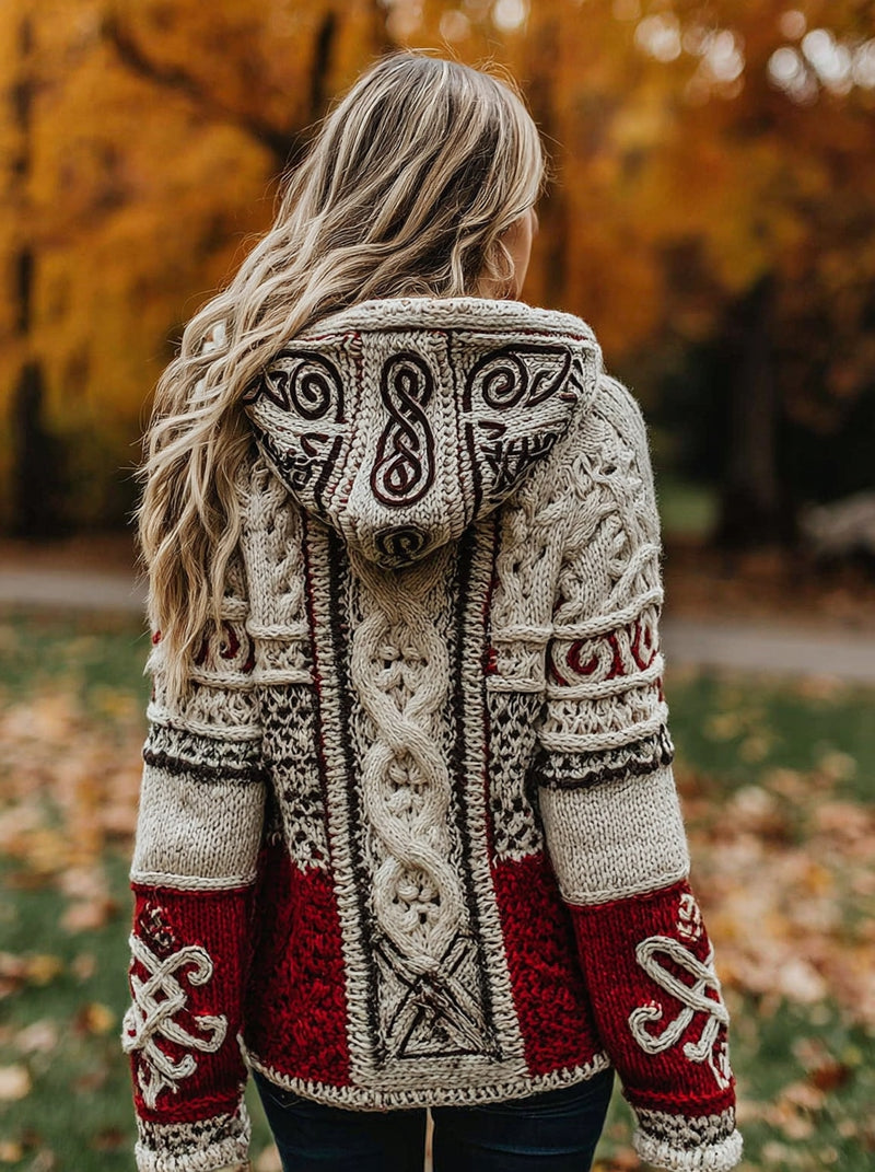 Pull au design réfléchi