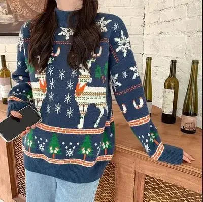 Pull au style vintage intemporel