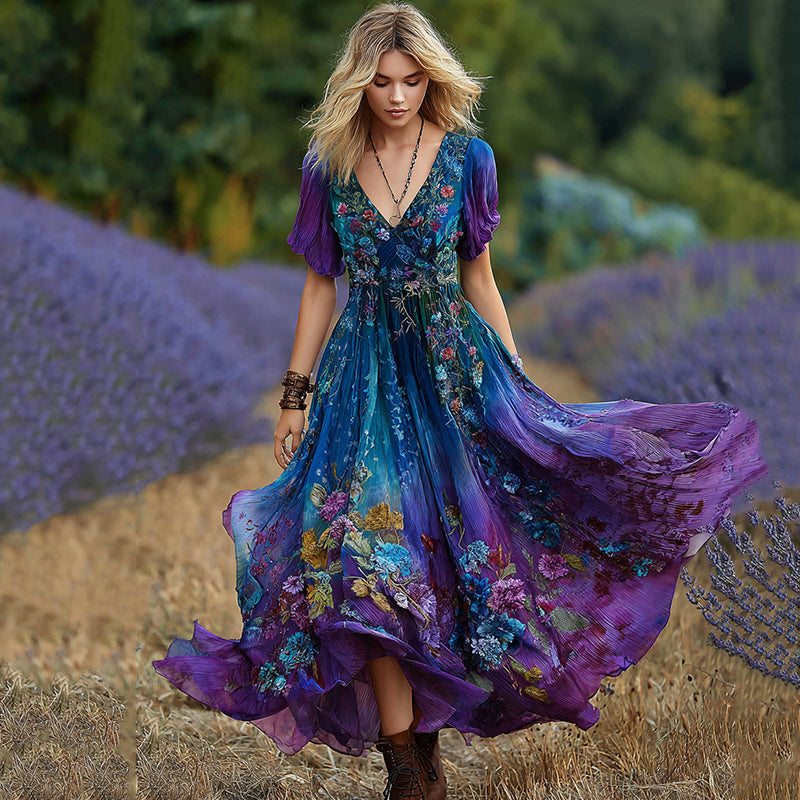 Robe au style vintage intemporel