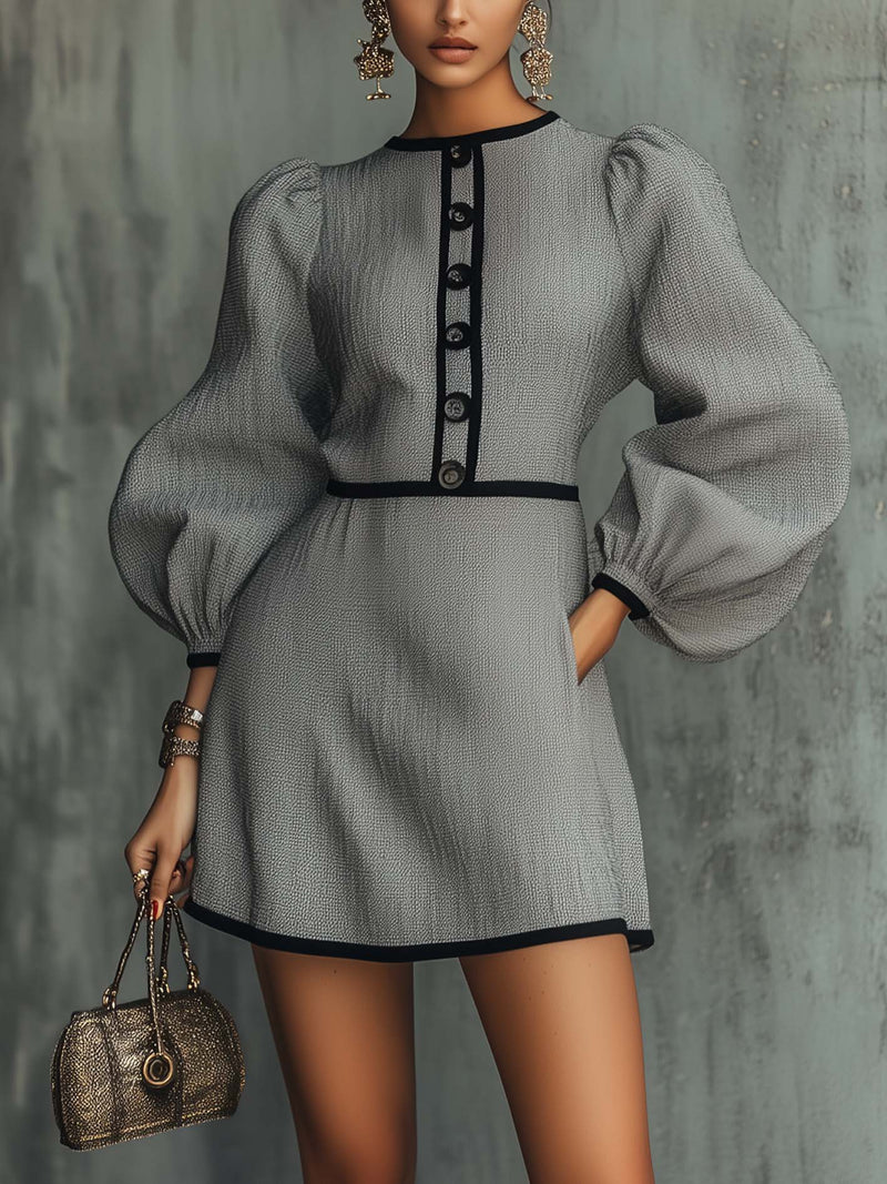 Robe au design réfléchi