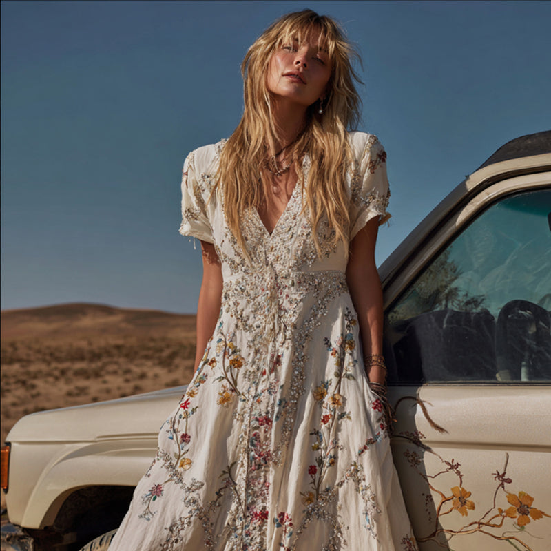Robe au design gracieux