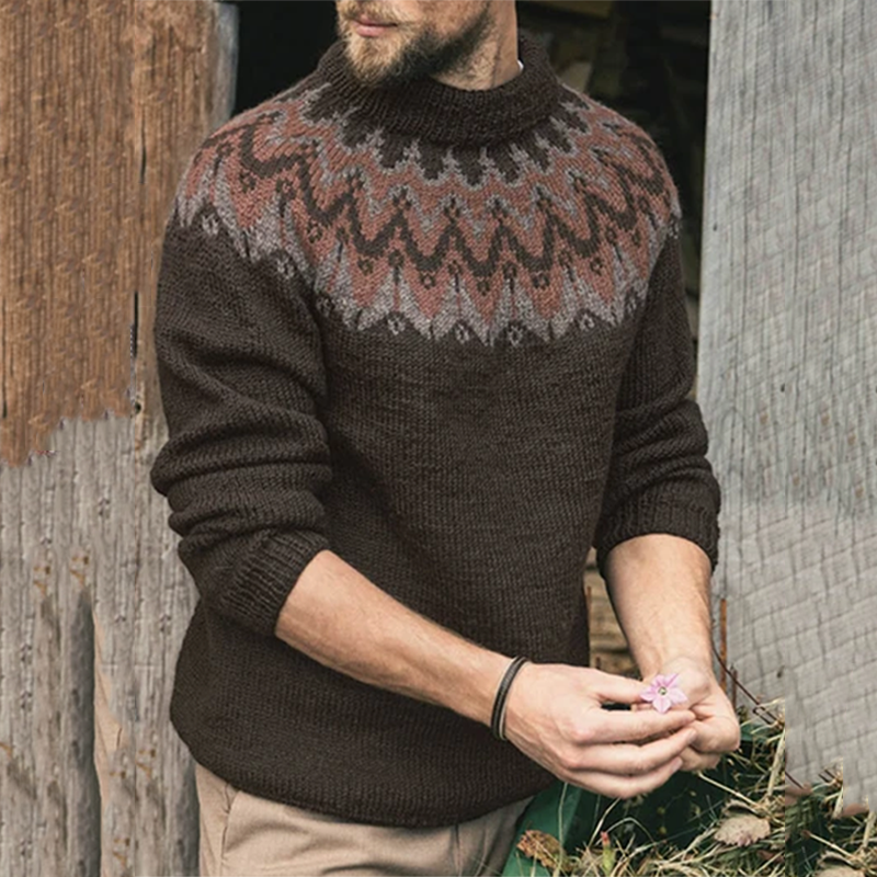 Pull au style vintage intemporel
