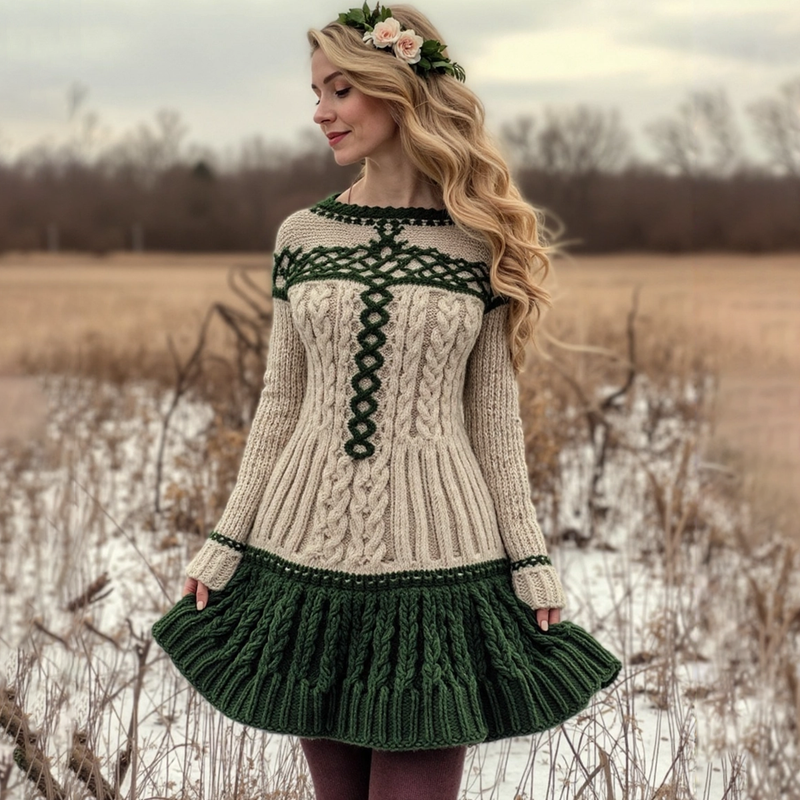Pull au style vintage intemporel