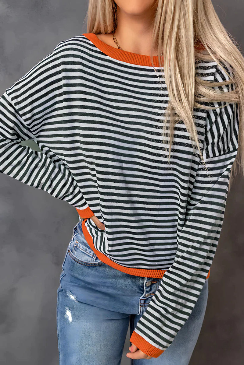Pull au design réfléchi