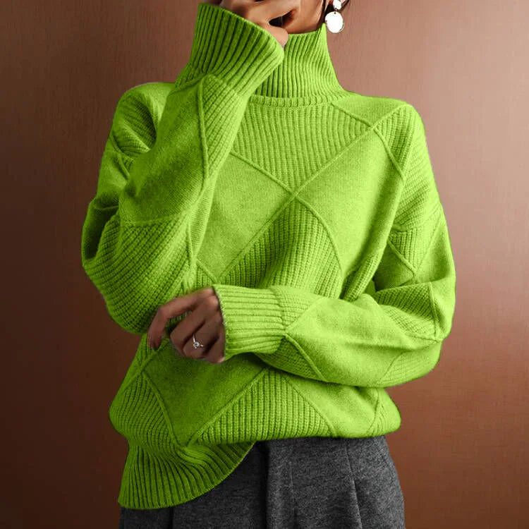 Pull au design réfléchi