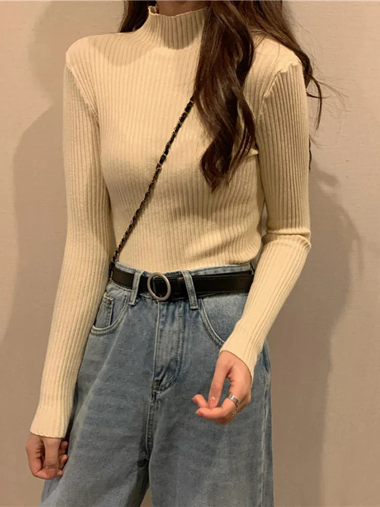 Pull au design classique