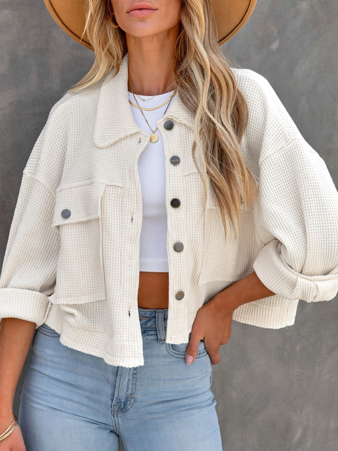 Veste au style vintage intemporel