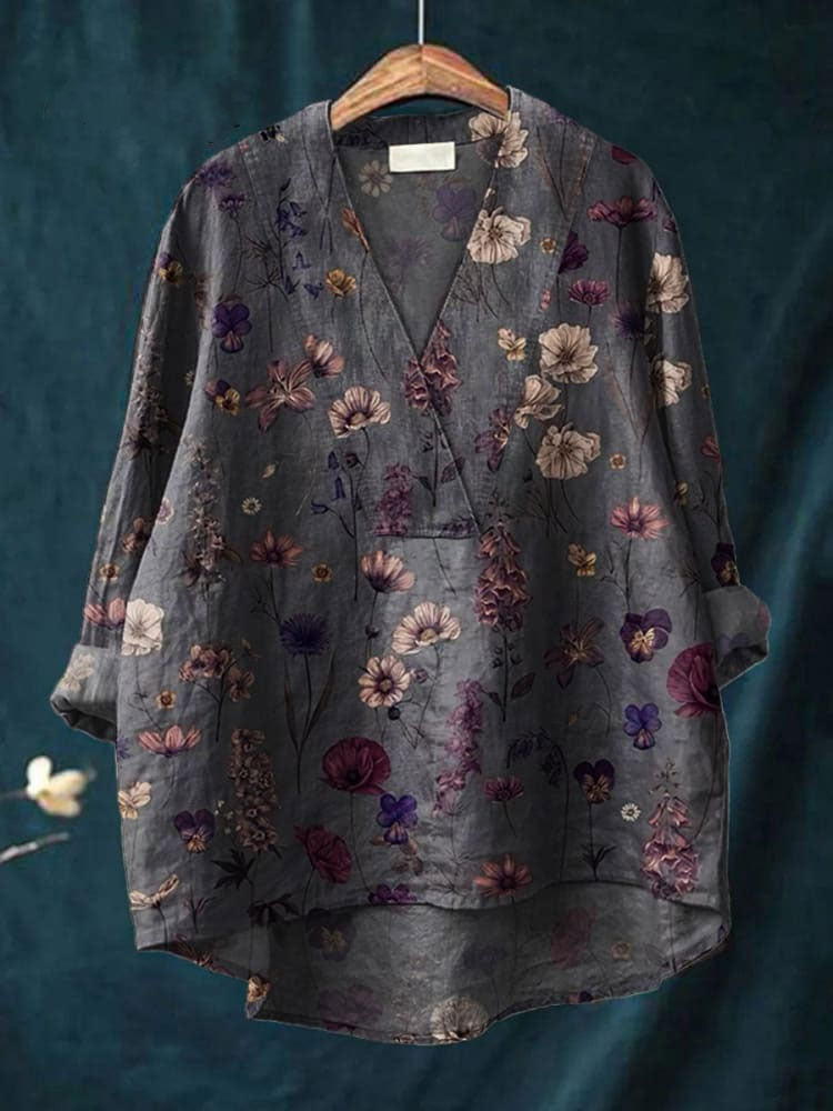Chemise au style vintage intemporel