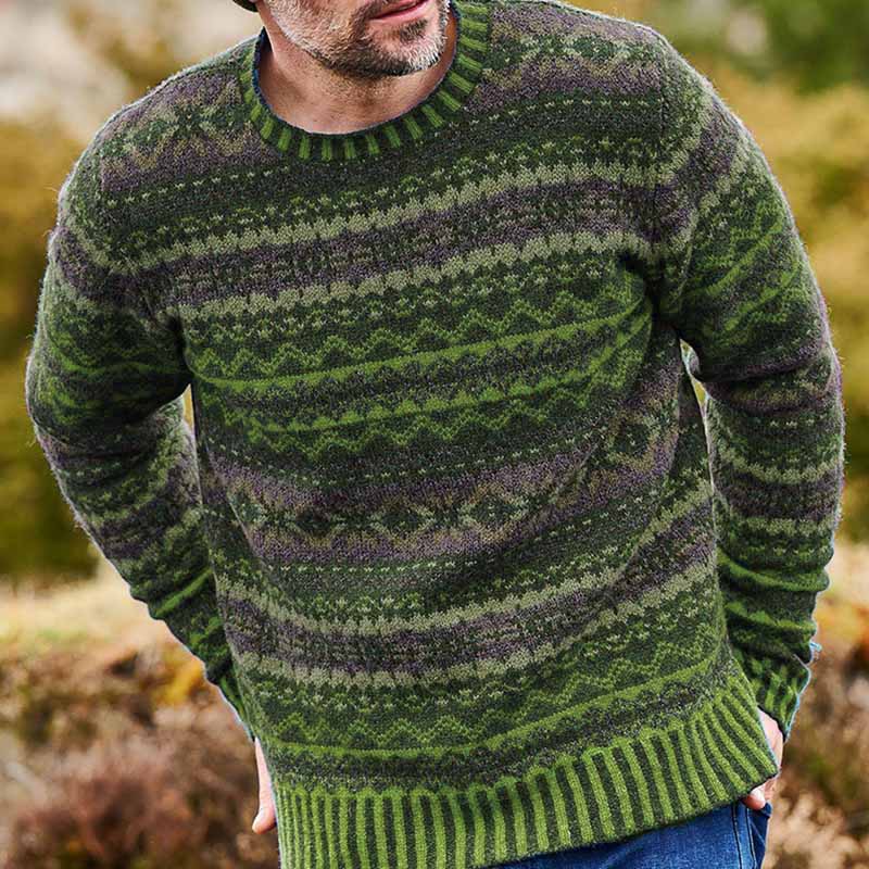 Pull au design classique