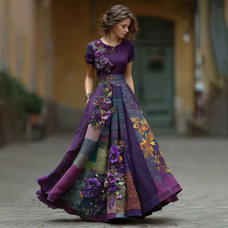 Robe au style vintage intemporel