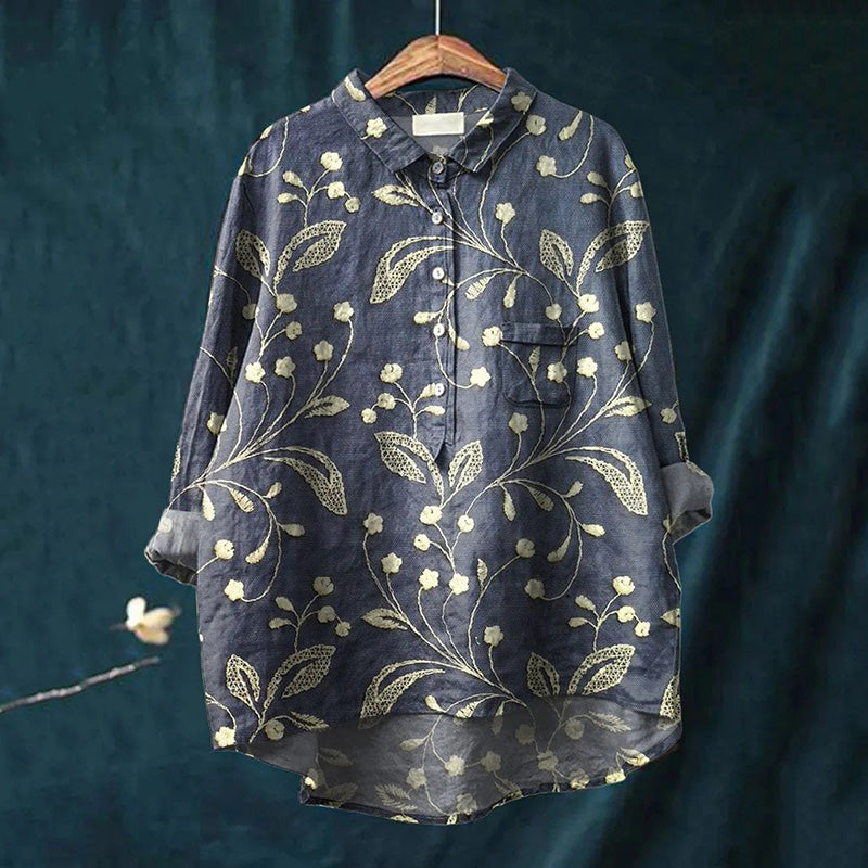Chemise au style vintage intemporel