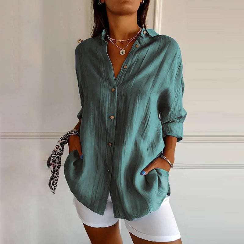 Chemise au style vintage intemporel