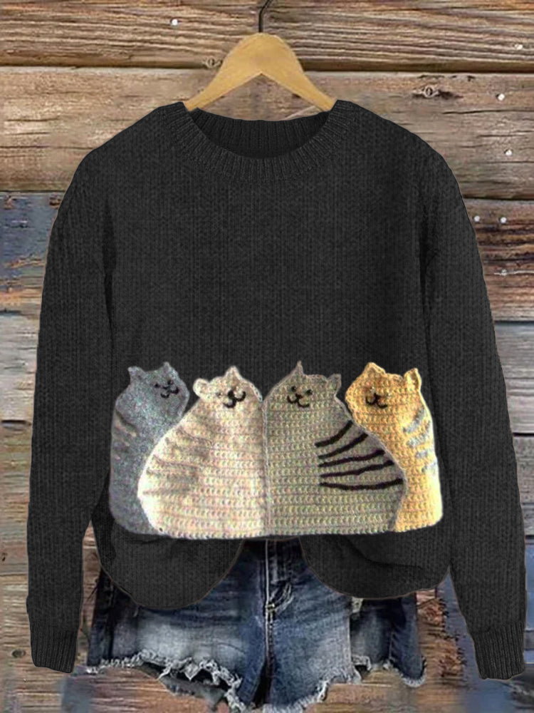 Pull au design réfléchi