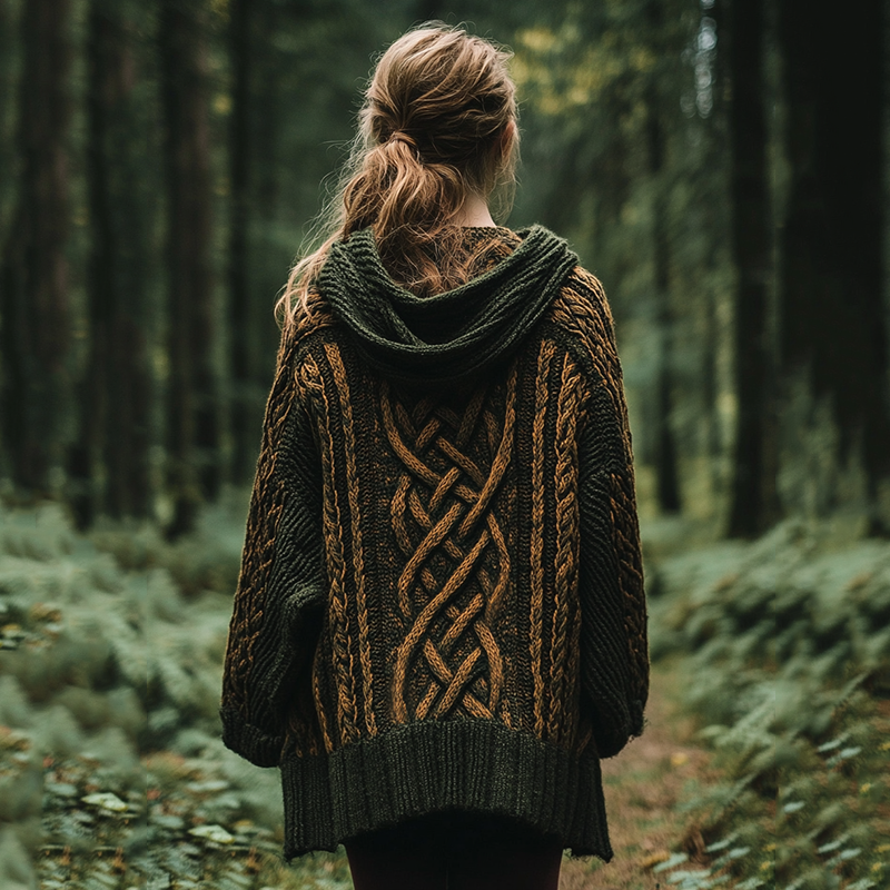 Cardigan au style vintage intemporel