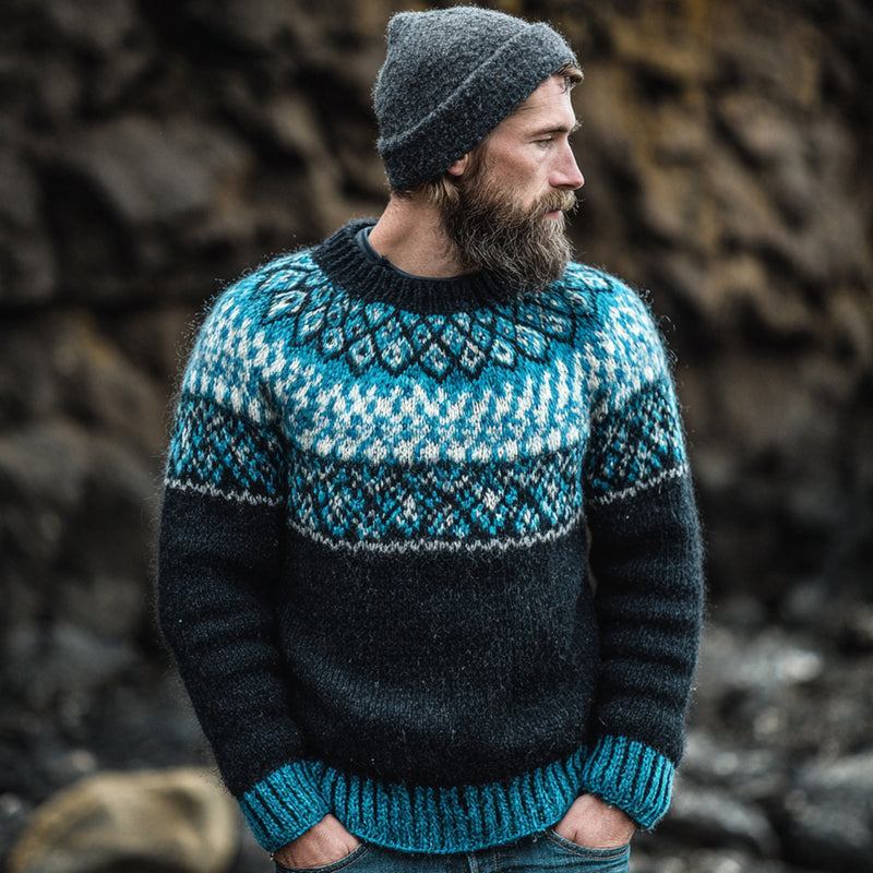 Pull au design classique