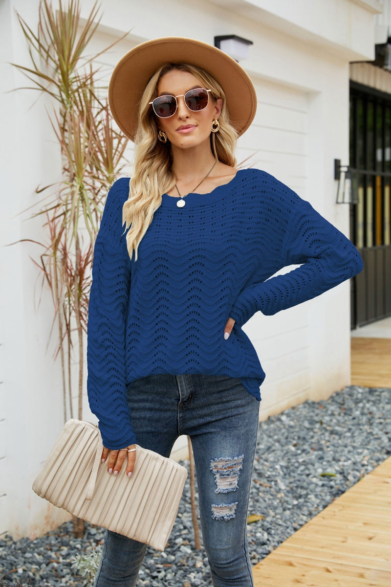 Pull au design classique