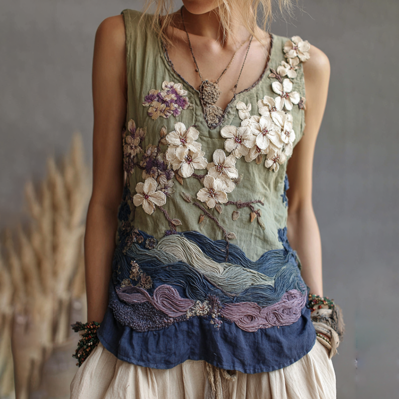 Haut inspiration vintage
