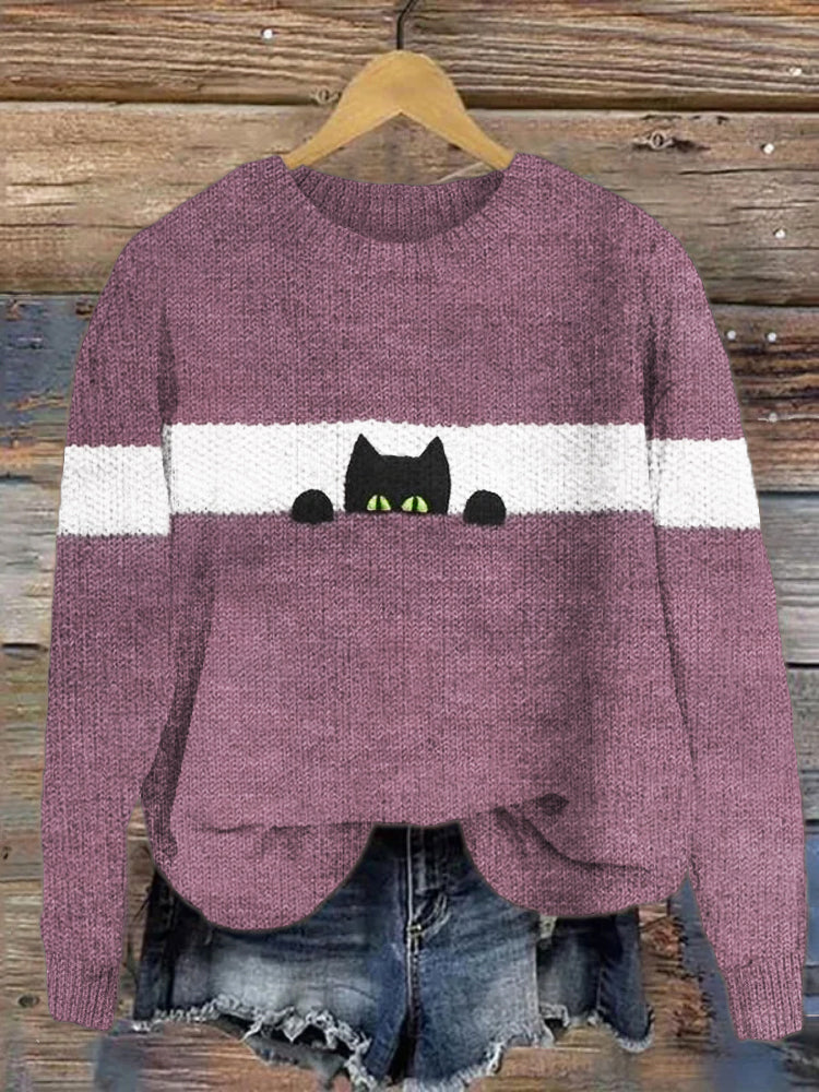 Pull au design classique