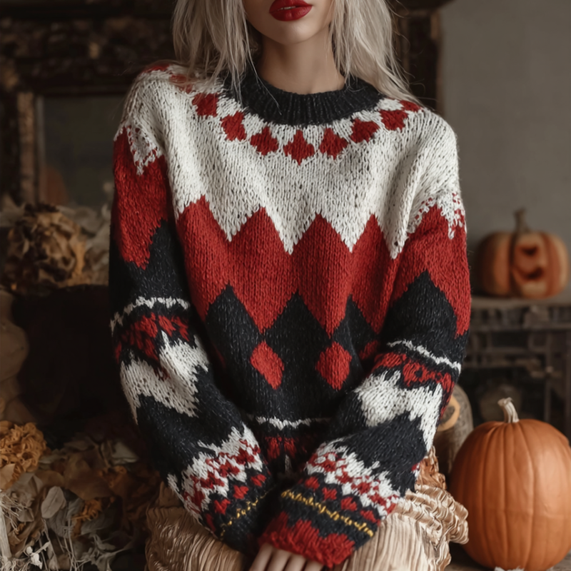Pull vintage classique