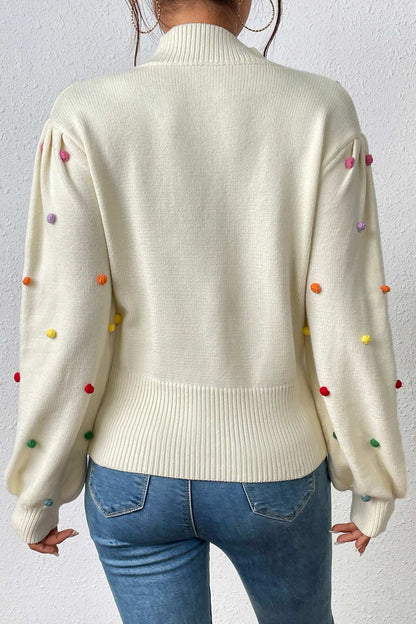 Pull au design réfléchi