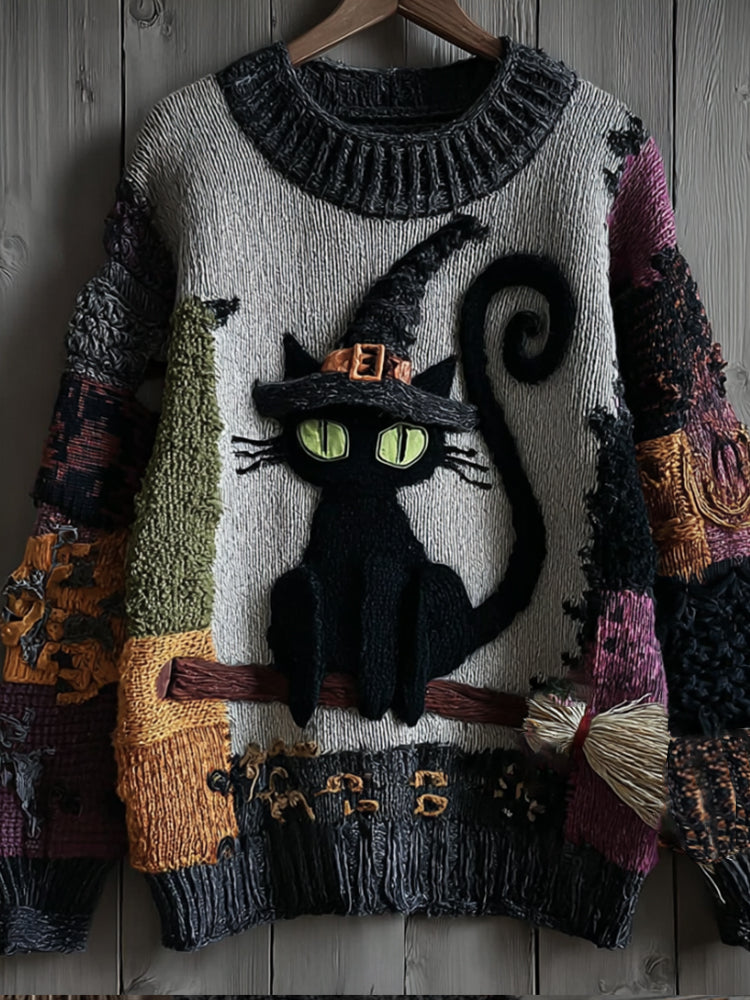 Pull au design réfléchi