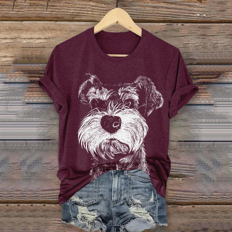 T-Shirt au design réfléchi