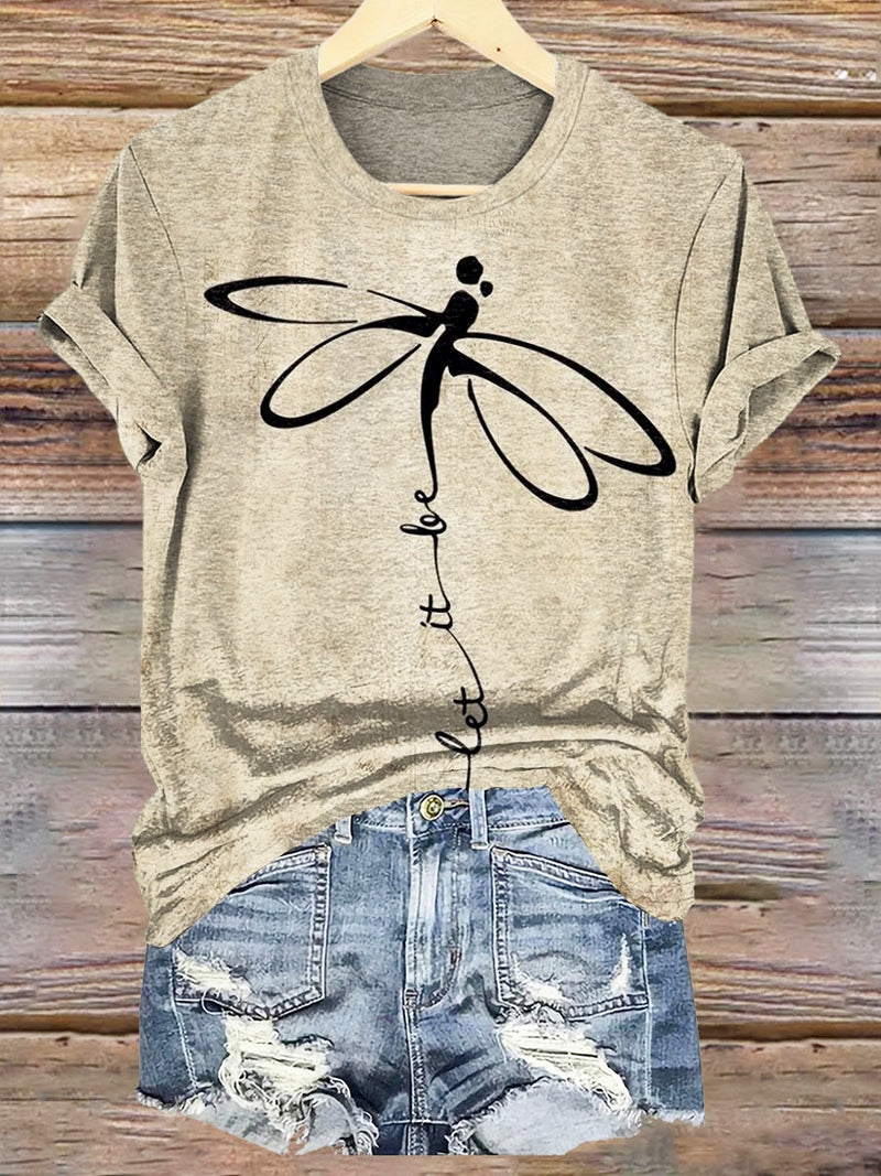 T-Shirt au design réfléchi