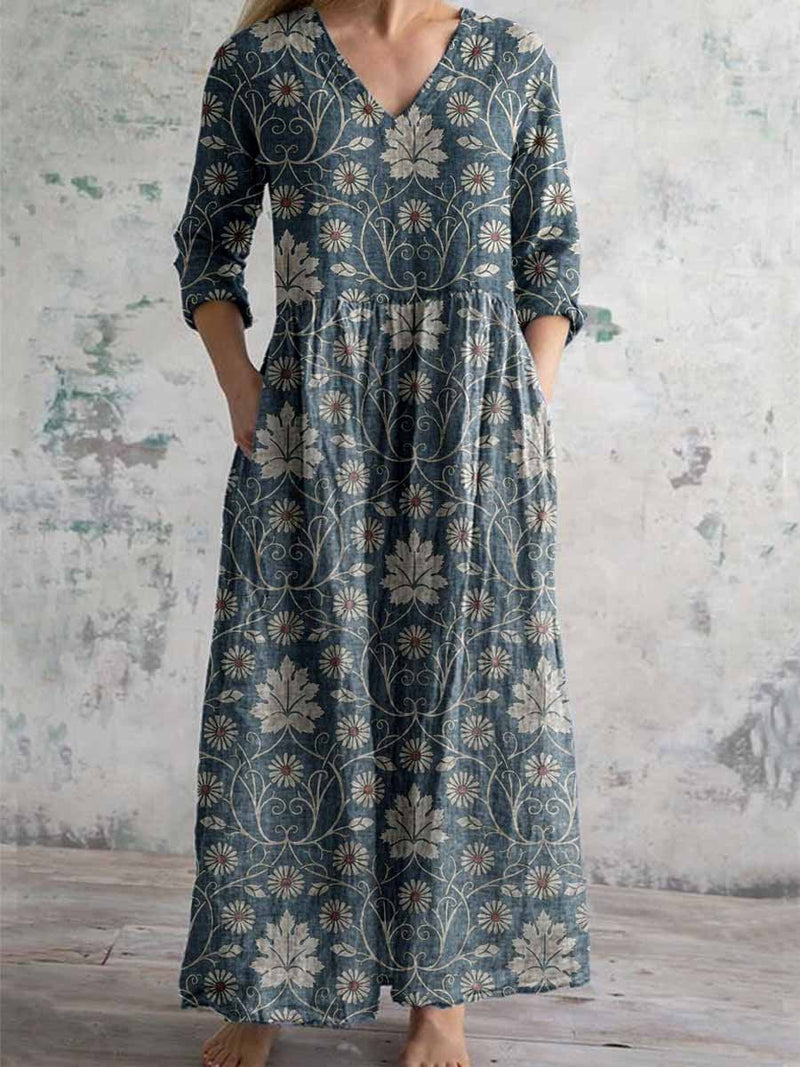 Robe au style vintage intemporel