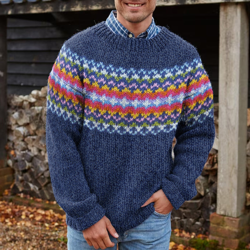 Pull au style vintage intemporel