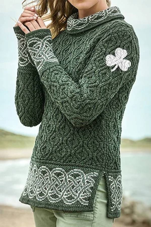 Pull au style vintage intemporel
