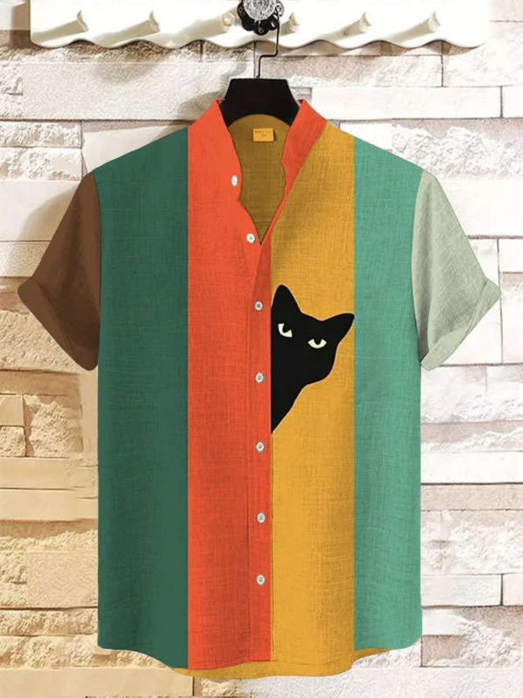 Chemise au style vintage intemporel