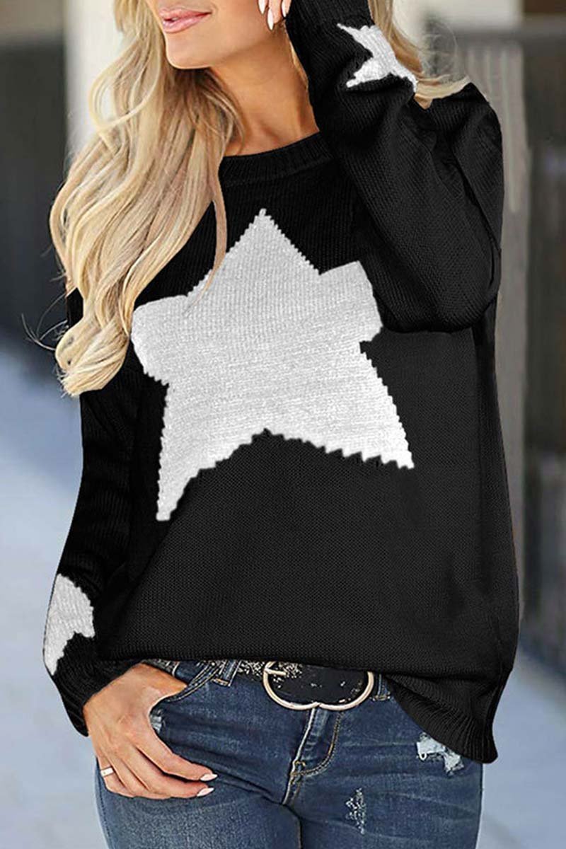 Pull au design réfléchi
