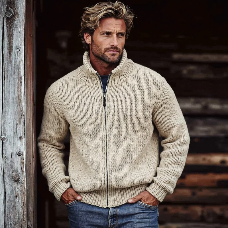 Pull au design classique