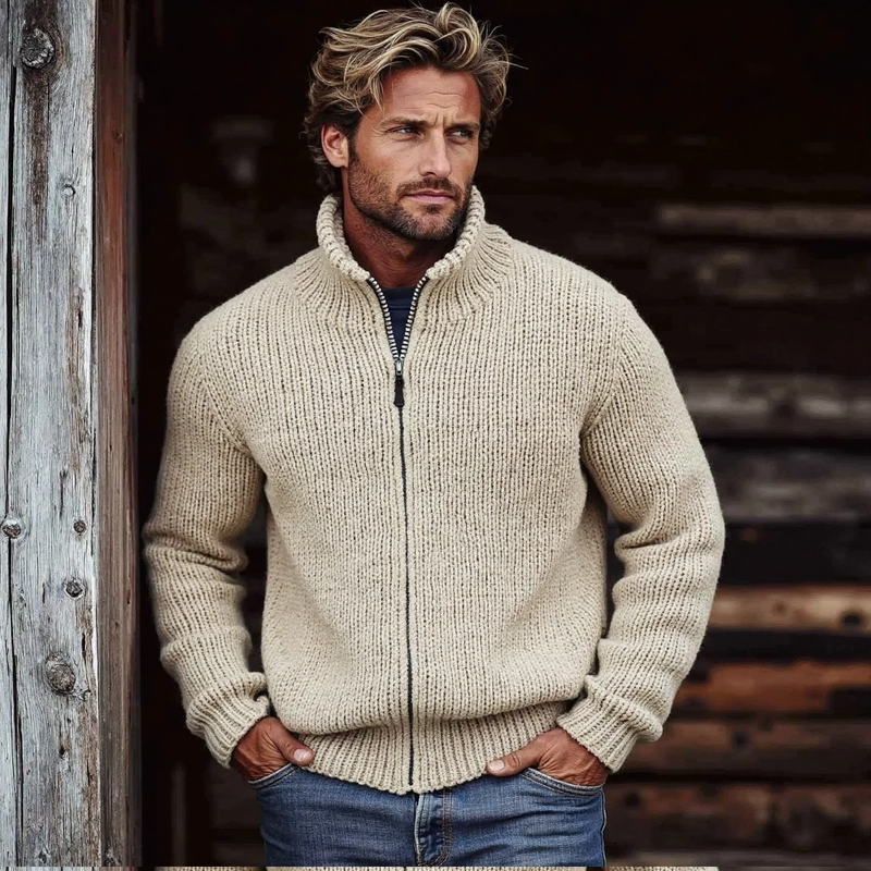 Pull au design classique